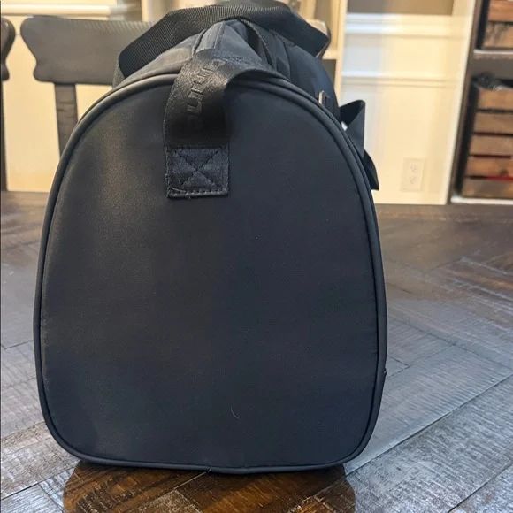 Paco Rabanne Logo Duffle Bag Black Gym Travel Weekender NWOT